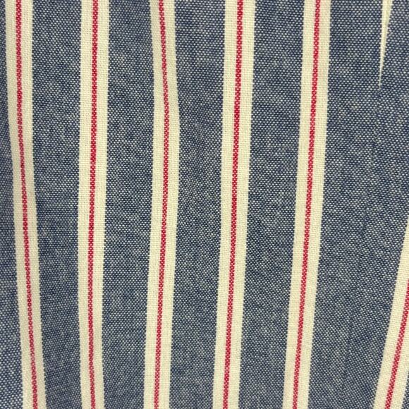 NWT Ann Klein Nautical Americana Striped One Button Old Money Blazer Womens Sz M - Picture 4 of 7